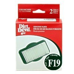 Dirt Devil Broom Vacuum Series BV2010 Style F-19 Filter Part 3201082000