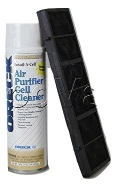 Oreck Air Purifier Aftermarket Filter and a Can of Truman Cell Cleaner Kit Part 32358, 58-2304-00