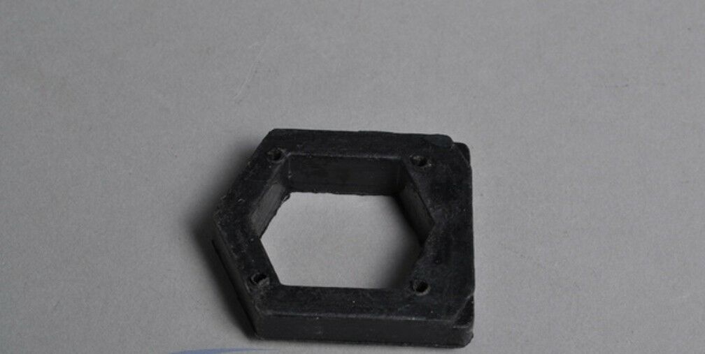 Eureka Vibragroom Brushroll End Cap Cover, Black Pliable Rubber, Part 26059A