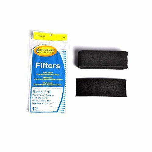 Bissell Wrap-Around + Post Motor Foam Filter Set-Style 10, Part F940, Qty-1