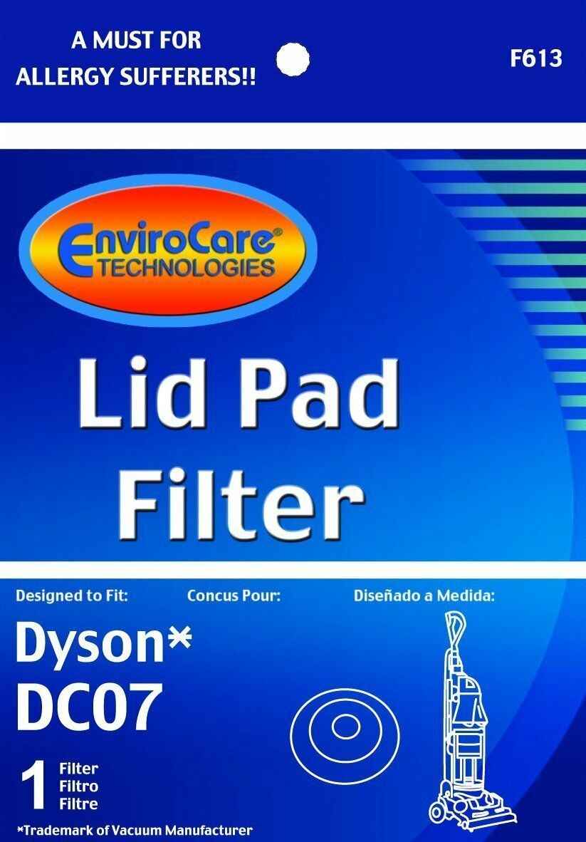 Generic Dyson DC07 Lid Pad Filter part F613