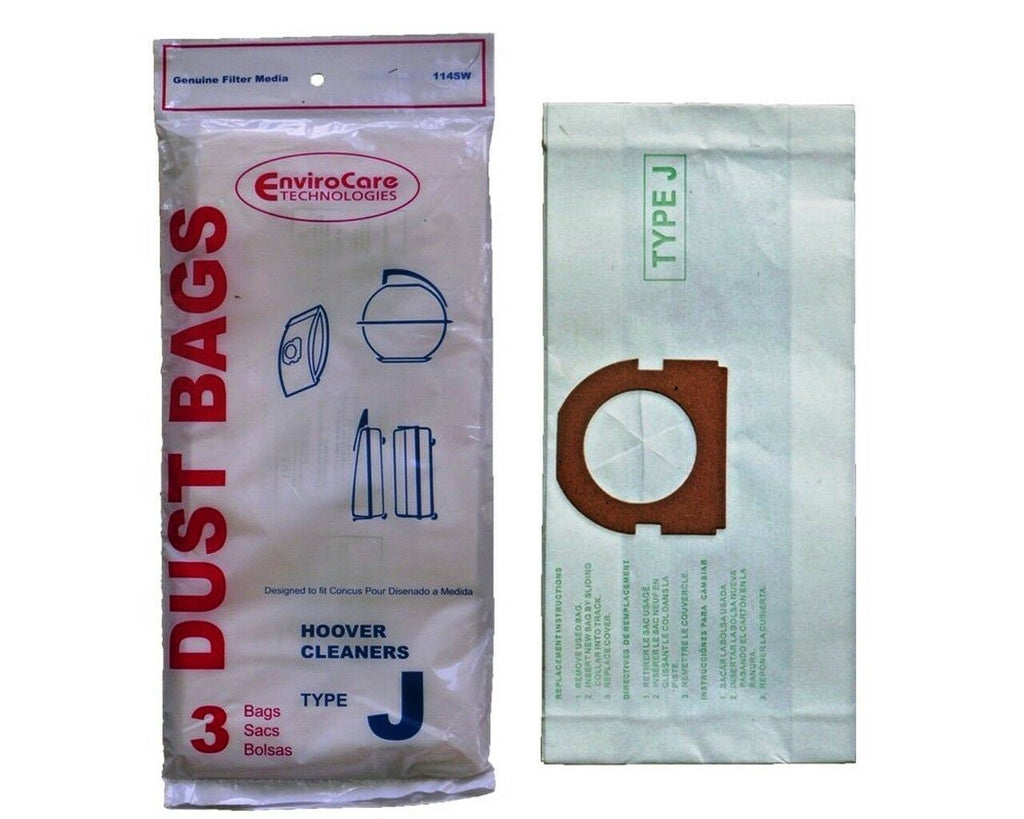 Hoover Style J Vacuum Paper Bags, Constellation, Slimline 3Pk Generic Part 114SW