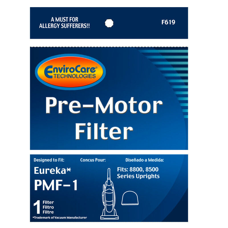 EUREKA PMF-1, CAPTURA VERTICAL, FILTRO-PRE MOTOR, F619, Cant.-1