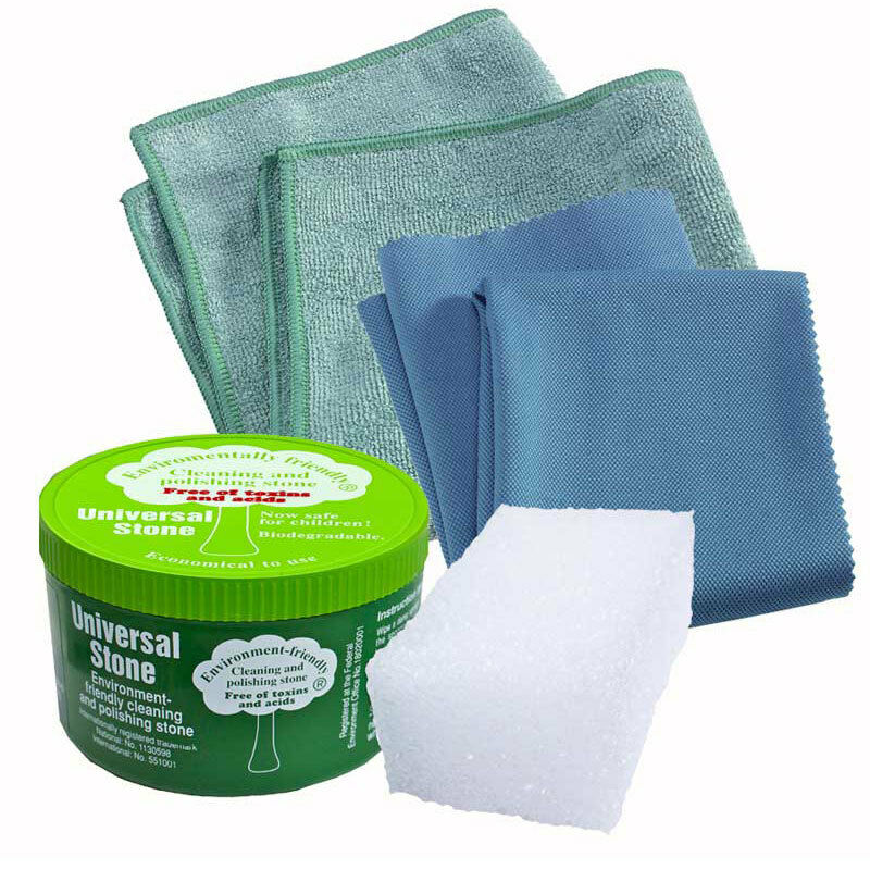 Universal Stone e-Cloth Cleaning Set, Part 10835
