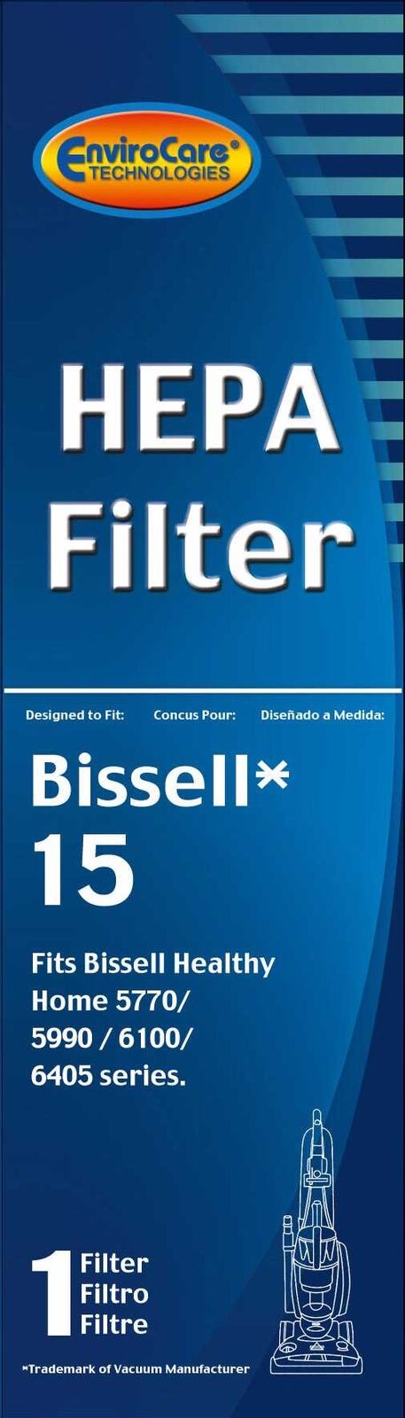 Bissell Post Motor Hepa Filter Style 15 Part  958