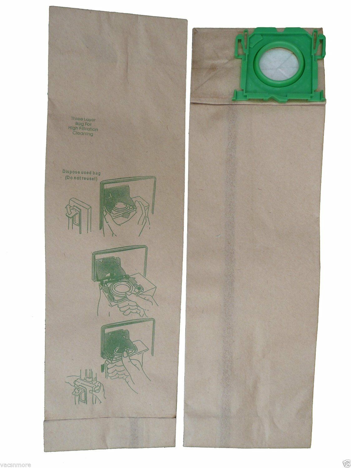 Bolsas de vacío genéricas para Windsor 5300 Sensor SR12 15 16 18 Versamatic Plus VSP, 10, pieza 143