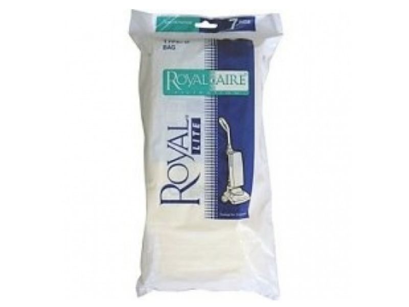 Dirt Devil Royal Paper Bag, Royalaire Type D Ry5000/5200 Uprights (Pack of 7) Part 3500010001