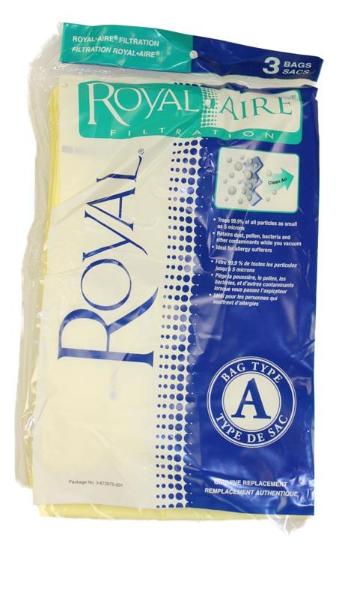 Bolsas de papel Royal, paquete de 3 bolsas verticales Micro Fresh tipo A Royal, pieza 3672075001