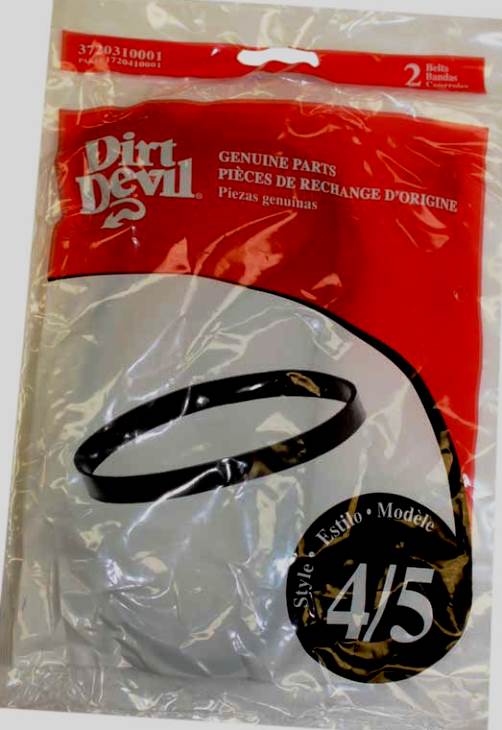 Genuine Dirt Devil Style 4&5 Belts, for Featherlite Part 3720310001