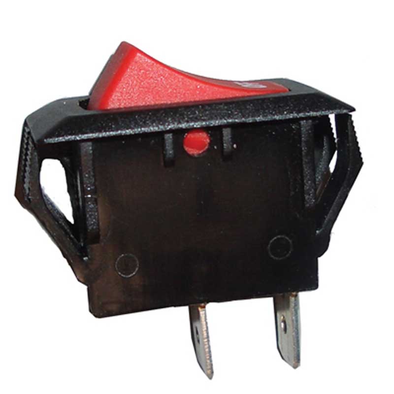 Hoover Switch, Black W/Red Rocker Rectangular Windtunnel Part 38-9300 ...