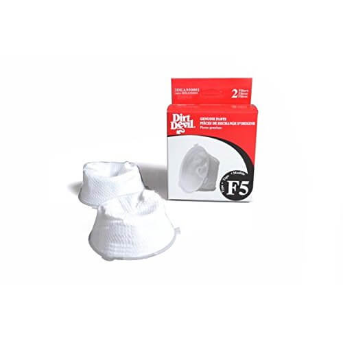 2-Pack F5 / 3DEA950001 Replacement Filters For Dirt Devil Scorpion & Jaguar Hand Vacuums