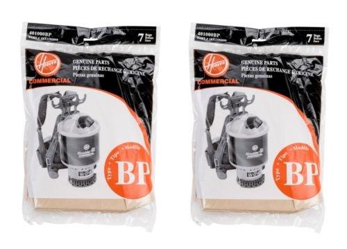 Bolsas de papel para aspiradoras Hoover C2401, paquete de 7, pieza 401000BP, 1KE2103000