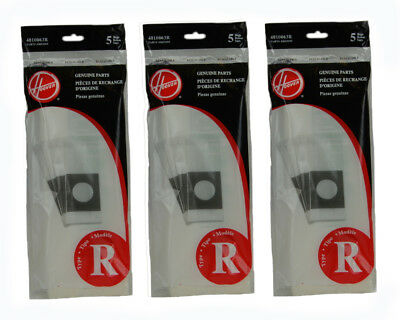 Hoover Type R Vacuum Paper Bags, Canister Tempo/Sprint 5 Pk Part 4010063R