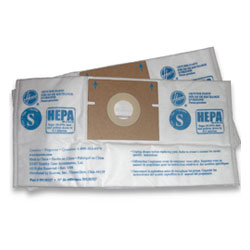 Hoover Type S HEPA Canister Vacuum Bags, 2pk, New Style Constellation, Part 4010808S