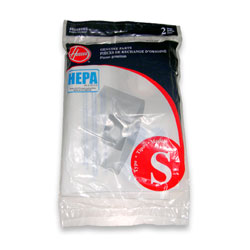 Hoover Type S HEPA Canister Vacuum Bags, 2pk, New Style Constellation, Part 4010808S