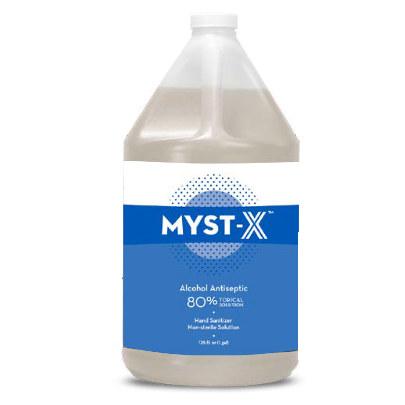 Myst-X Hand Sanitizer, Sol 80% Alcohol, 1 Gal. Part 402990
