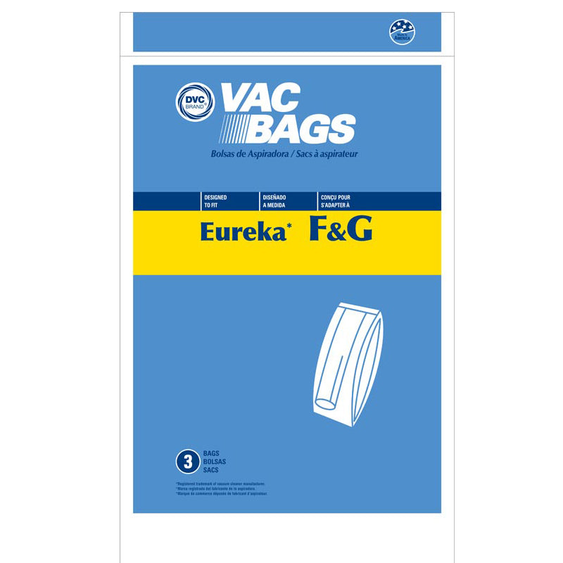 Eureka/Sanitaire F&G Vacuum Paper Bags, Replaces OEM 54924C, Generic Part 409758