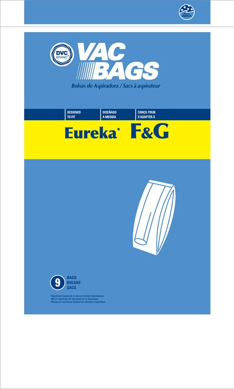 Eureka/Sanitaire F&G Vacuum Paper Bags, Replaces OEM 54924C, Generic Part 409758