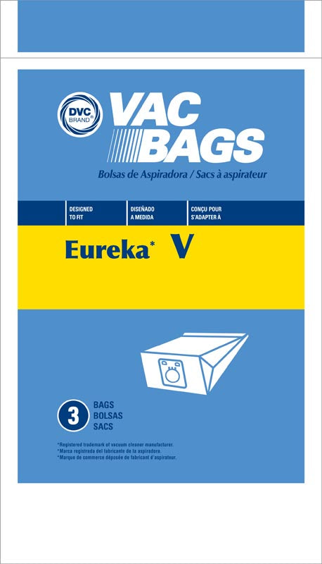 Eureka Type V Vacuum Paper Bags, Canister 3Pk Generic Part