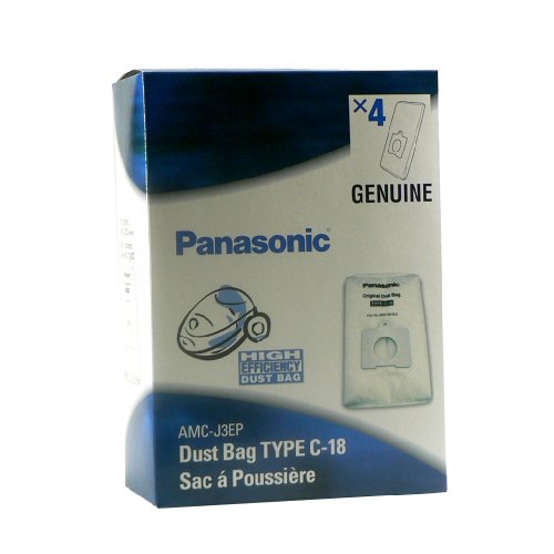 Panasonic Canister Replacement Bag(Type C-18)(4/U) for MC-CG885 Part AMC-J3EP