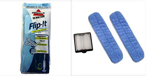 Kit de filtro para limpiador de pisos de madera dura Flip-it de Bissell, pieza original 3270