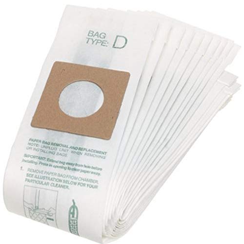 Genuine Royal Dirt Devil Type D Vacuum Bags (10-Pack), Part 3670148001