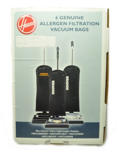 Hoover Ultra Light HSCU8000SN, N, BN, B, S Vacuum Cleaner Bags Part 93001849