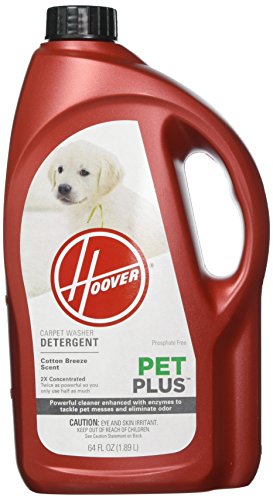 Hoover PET PLUS Concentrated Formula, 120oz Pet Stain and Odor Remover, Part AH30321NF