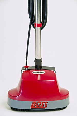 Boss Cleaning Equipment B200752 Scrubber, Gloss Boss 470rpm 18' 3 Wire Cord Red