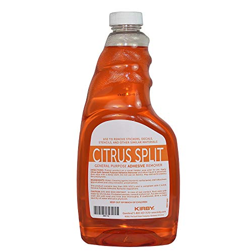 Kirby Citrus Split 16oz Bottle All Purpose Cleaner Stain Adhesive Remover Part 283112S
