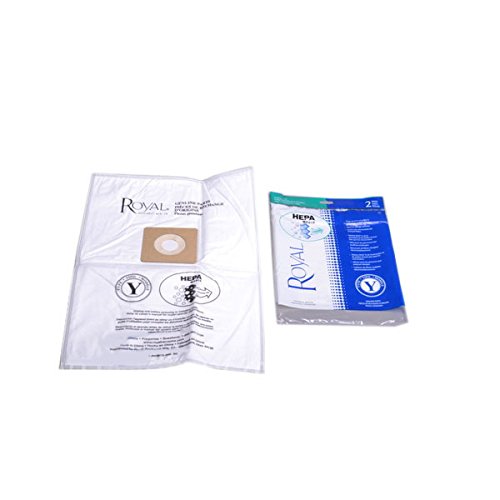 Royal Type Y, CR50005 Upright Vacuum Cleaner Paper Bags 2PK Part AR10145