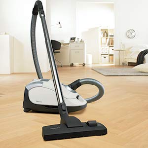 Miele Compact C1 Pure Suction PowerLine, Lotus white Canister Vacuum Cleaner SKU 41CAE035USA