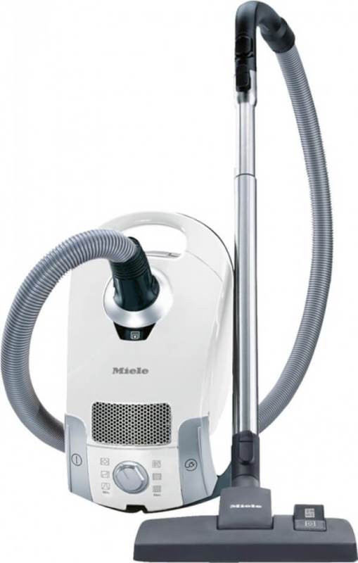 Miele Compact C1 Pure Suction PowerLine, Lotus white Canister Vacuum Cleaner SKU 41CAE035USA