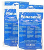 Panasonic MC-V155M Microfiltration Vacuum Bags For Panasonic Upright Models (2-Pack)