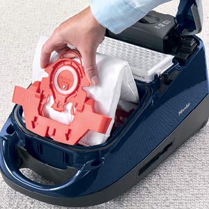 Miele Compact C2 Electro + PowerLine Marine blue Canister Vacuum