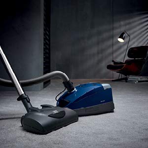 Miele Compact C2 Electro + PowerLine Marine blue Canister Vacuum
