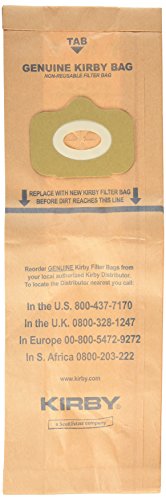 Kirby Style I Vacuum Cleaner Bags, Fits Tradition Vacuum Cleaners, Item Number 19067903, 3 Bags in Pack