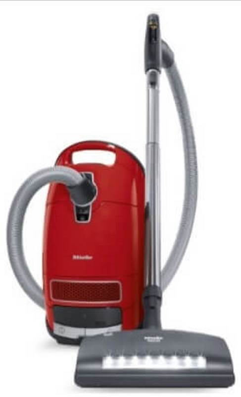 Miele Complete C3 HomeCare Plus + Canister Vacuum Cleaner Mango Red Part 41GPE031USA