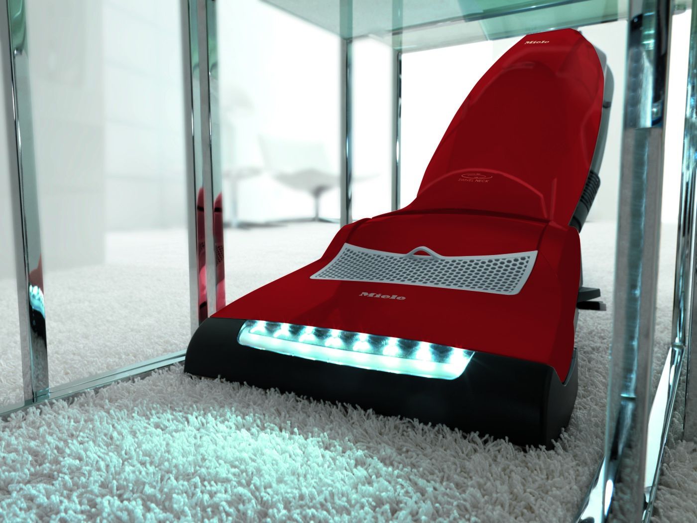 Miele Dynamic U1 FreshAir Upright Vacuum Cleaner SKU 41HCE033USA – Red ...