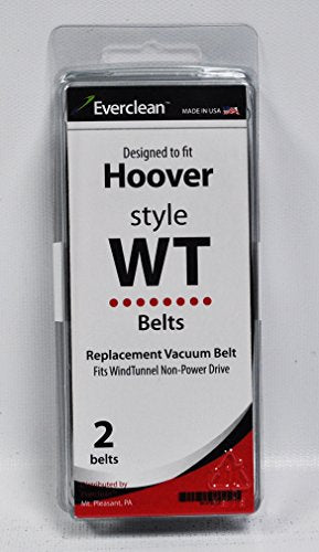 Generic Hoover Wind Tunnel Non-Power Drive Vacuum Belts 2 Pack Part 38-3132-01
