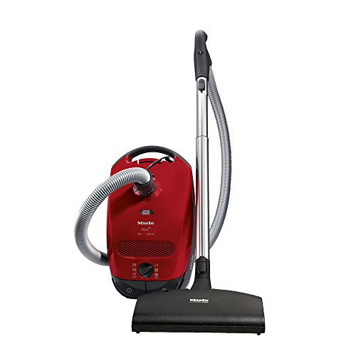 Miele Classic C1 Titan Canister Vacuum, Mango Red SKU 41BCN031USA