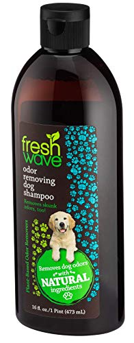 Champú para perros Fresh Wave que elimina los olores, 16 oz, parte 090, 027