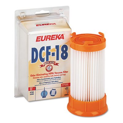 EUREKA Dust Cup 4700 5500 Dcf4/18 Yellow and H Filter