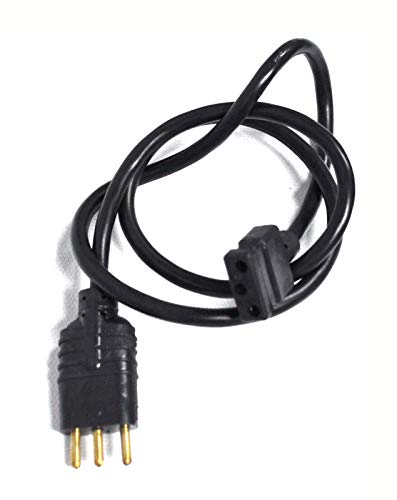 Cable Proteam, 28", 3 cables, 3 clavijas, conector macho/hembra Bigfoot, pieza n.º 103611