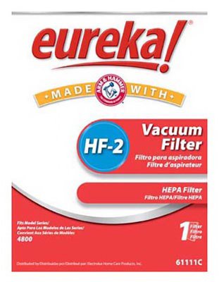 Filtro HEPA 4870/4880/4872/7885 para escape Eureka HF2, Pieza plisada 61111D, 61111B, 61111