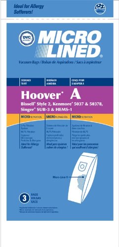 Generic Paper Bags, Hoover Type A Bags Replaces OEM 4010100A Part 433896