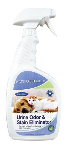 Eliminador de olores y manchas enzimático Nilodor Natural Touch, 32 onzas