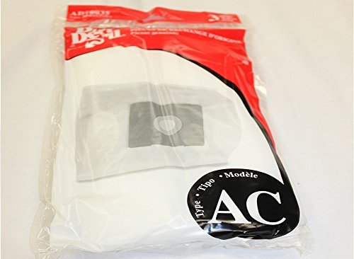 Dirt Devil Canister Type AC Paper Bags 3PK Manufacture Part # AD10035