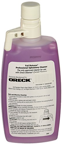 Oreck Shampoo, Upholstery Cartridge Part 40033-03