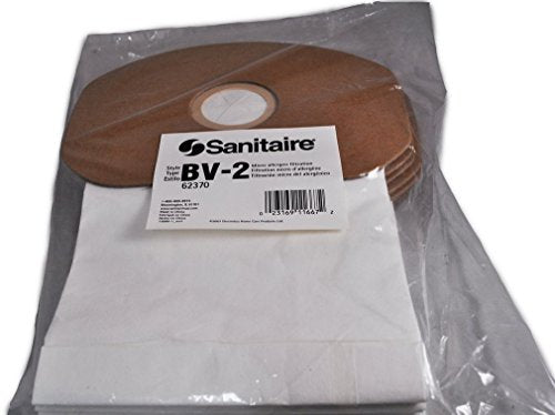 Eureka/Sanitaire BV-2, SC412A & Power Flite Back Pack Vacuum Bags, 10 Pack Part 62370, 62370A-10